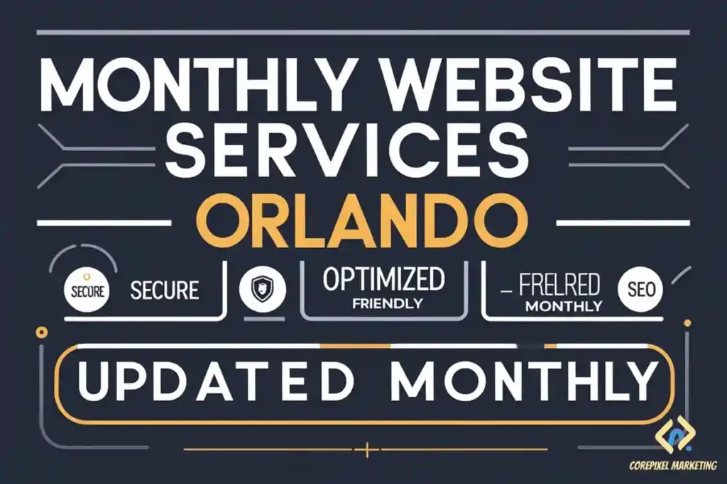 Monthly Website Services Orlando